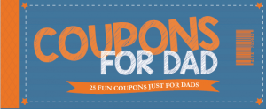 Coupons for Dad