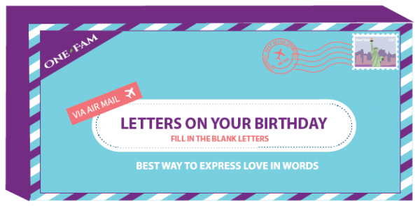 Letters on Your Birthday